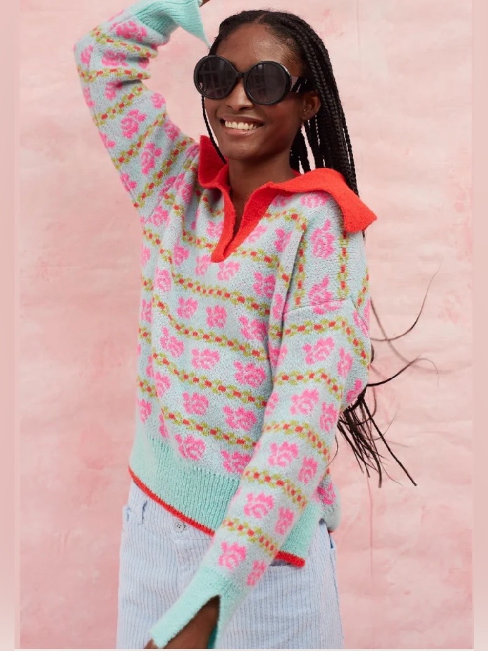 Dr. Bloom Romance Sailor Collar Sweater